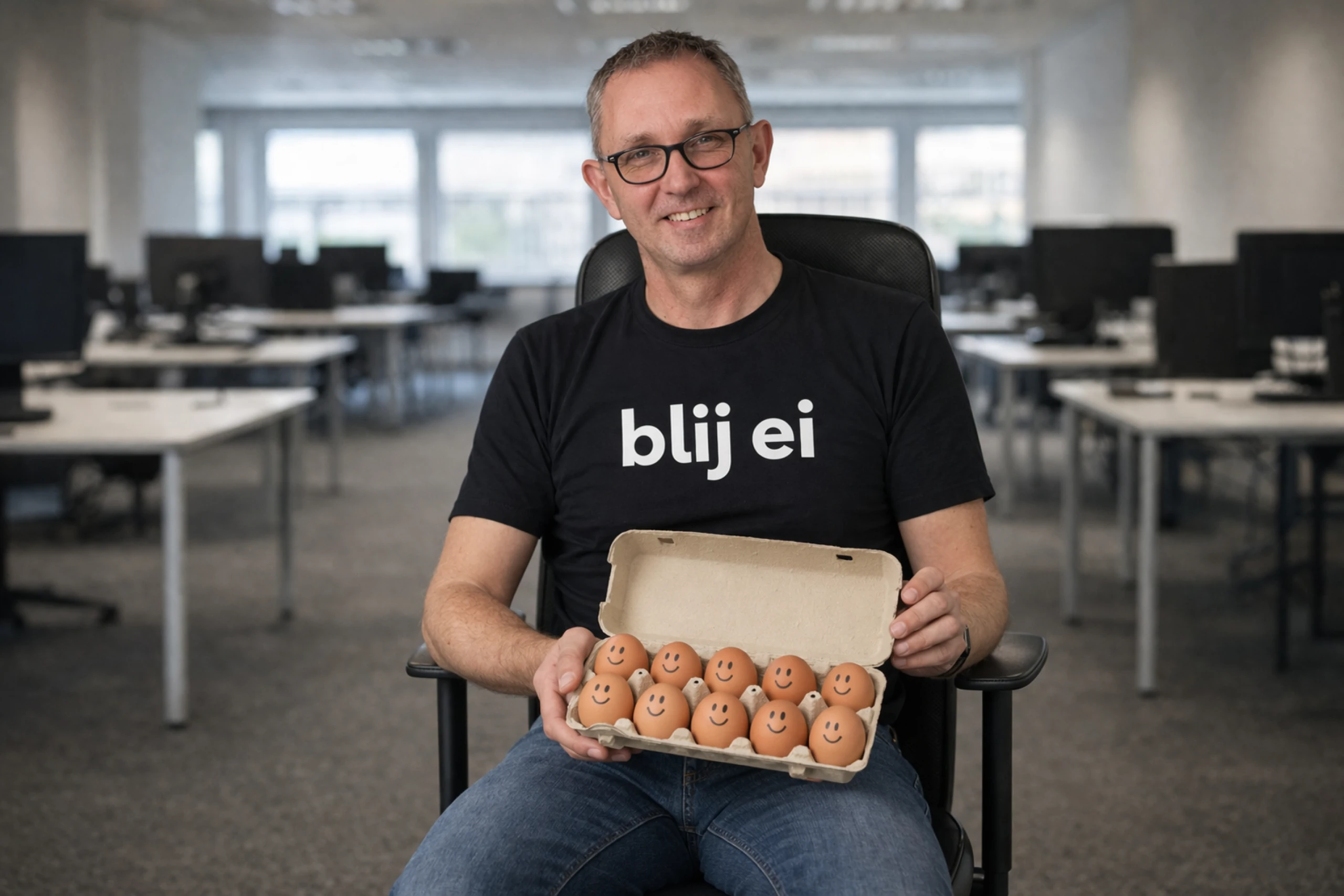 Niet kakelen maar eieren leggen